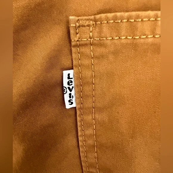 Mens Levi Strauss & Co. 6 Pocket 100% Cotton Carhartt Brown Work/Casual Pant - Picture 6 of 9